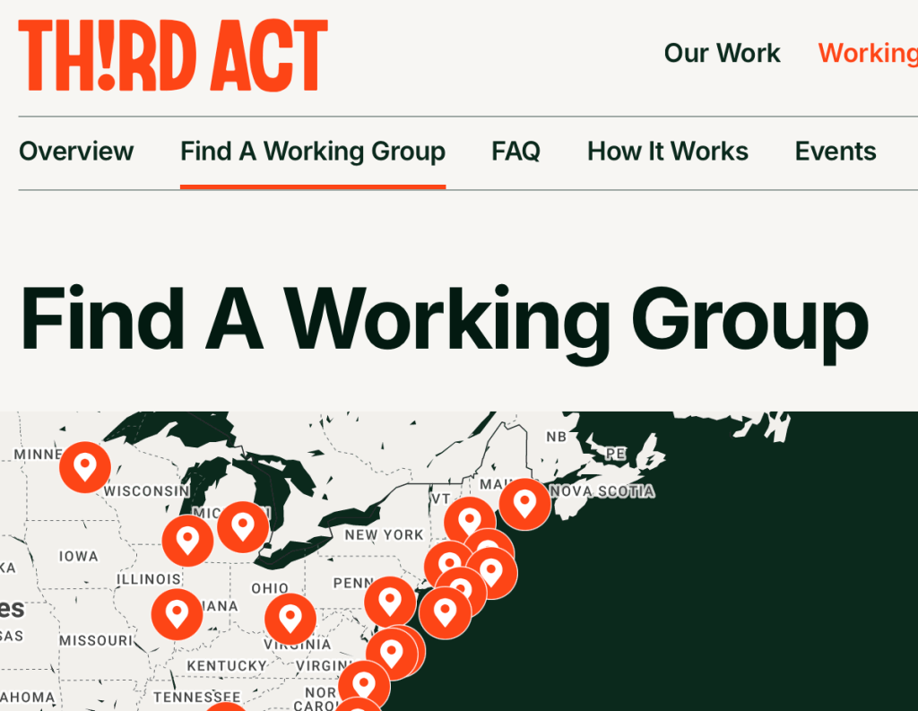 Third Act
Find a Working Group